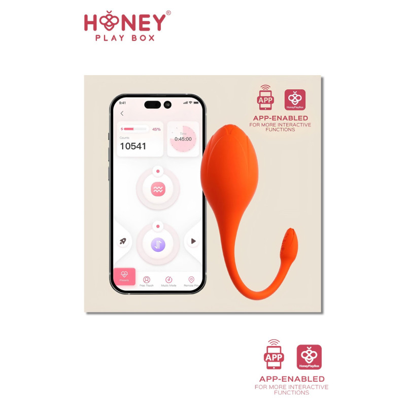 LILI – ŒUF VIBRANT CONNECTÉ SMARTPHONE & TÉLÉCOMMANDE