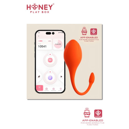LILI – ŒUF VIBRANT CONNECTÉ SMARTPHONE & TÉLÉCOMMANDE